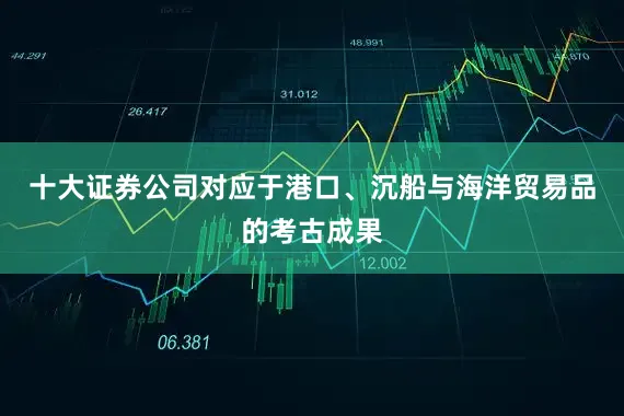 十大证券公司对应于港口、沉船与海洋贸易品的考古成果